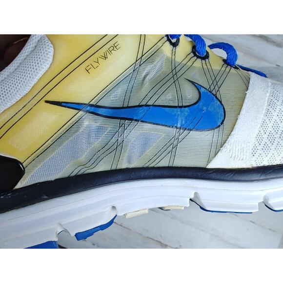 NIKE Lunarglide 2 Shoes Mens Size 8.5 Flywire Dynamic Support 407648-004 READ - Picture 10 of 13